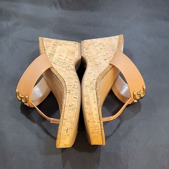 BRAND NEW SAM EDELMAN YARDLIE EMBLEM PLATFORM WEDGE SANDAL G1 - Picture 13 of 16